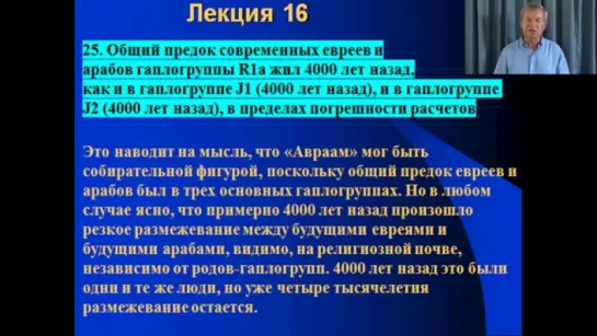 Клёсов А.А. Лекция 16- Евреи, арабы, цыгане, Наполеон, Эйнштейн, Жириновский