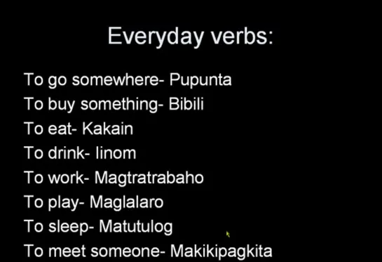 Gaje. filipino - Basic Expressions-Words