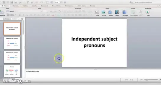 Wolof Independent Subject Pronouns