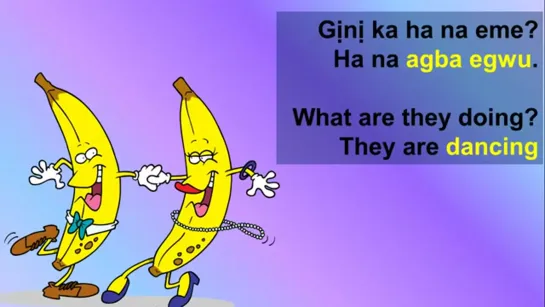 Learn Igbo Language Easily - Mazi Unere na Nwunye Ya - Mr Banana n His Wife