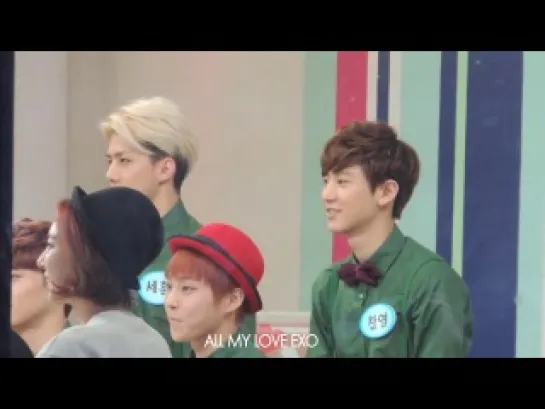 |FANCAM| 131219 Mnet Wide Open Studio (Chanyeol focus)