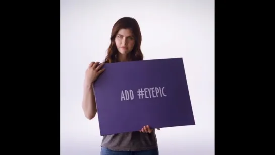 Alexandra Daddario for See America #EyePic