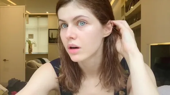 Trying on Dresses in QUARANTINE!   Alexandra Daddario