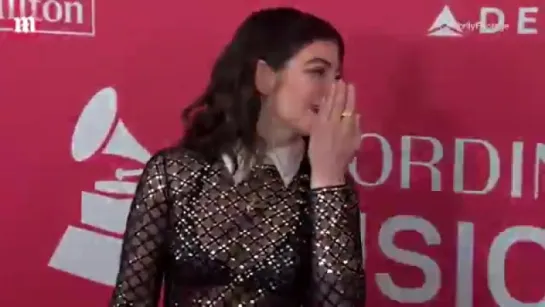 Lorde at MusiCares, at Radio City Music, NYC