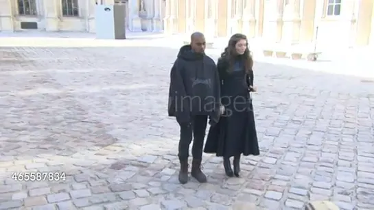 Kayne West, Lorde at Christian Dior PFW A/W