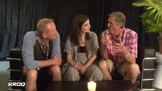 The Kevin & Bean Show Interview with Lorde at KROQ Weenie Roast