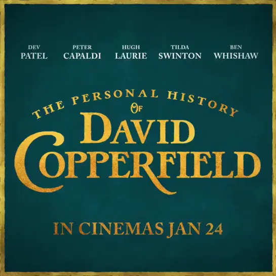 Peter Capaldi stars in The Personal History of David Copperfield