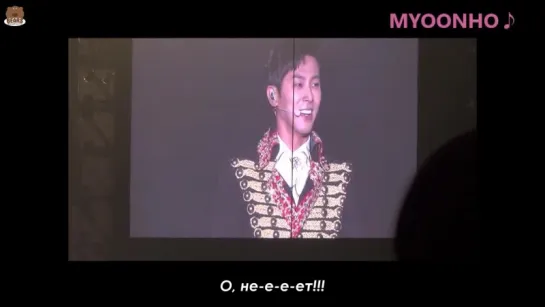 [FSG Bears] FANCAM_TVXQ_YUNHO_MC_English translation (rus sub)