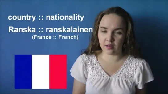 Finnish lesson 7. Countries and nationalities. - Opiskele suomea! Уроки финского