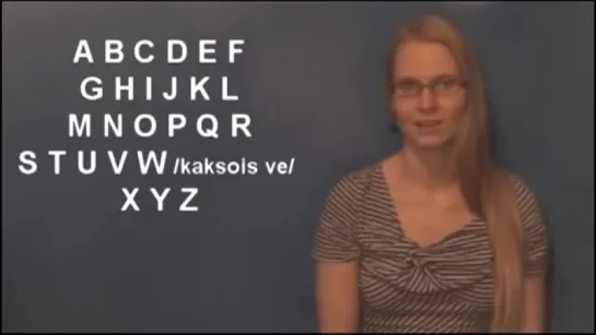 Finnish lesson 8. Finnish alphabet. - Opiskele suomea. Aakkoset. Финский алфавит