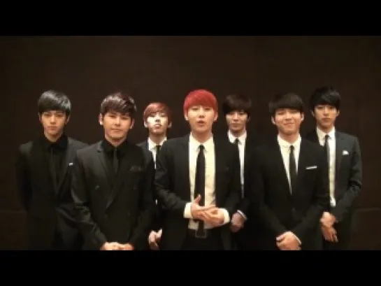 121204 INFINITE & B2ST Greetings for 2012 MelOn Music Awards