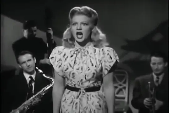 Betty Hutton in "Doctor, Lawyer, Indian Chief" Number