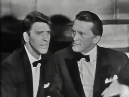 Kirk Douglas and Burt Lancaster: 1958 Oscars