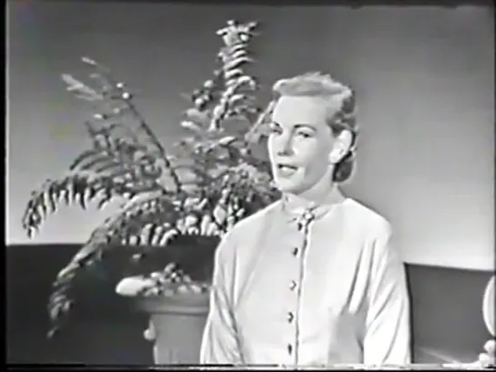 Frances Farmer--"Auralee," 1957 TV, "Love Me Tender"