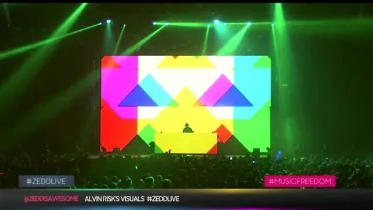 Alvin Risk - Zedd True Colors Tour @ Bill Graham Auditorium, San Francisco (17/09/2015)