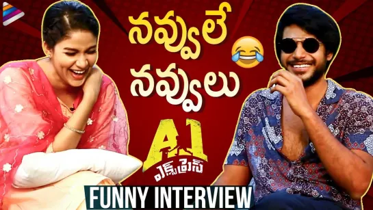 Sundeep Kishan  Lavanya Tripathi Funny Interview   A1 Express Telugu Movie   HipHop Tamizha