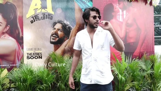 Sundeep Kishan Great GESTURE Towards His Fans   A1 Pre Release Event   Daily Culture