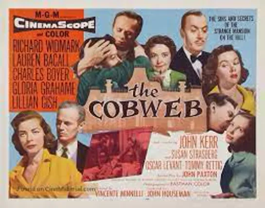 The Cobweb (1955) -1080p- Richard Widmark, Lauren Bacall, Charles Boyer, Gloria Grahame