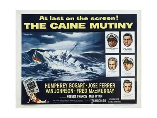 The Caine Mutiny (1954) -1080p- Humphrey Bogart, José Ferrer, Van Johnson, Fred MacMurray