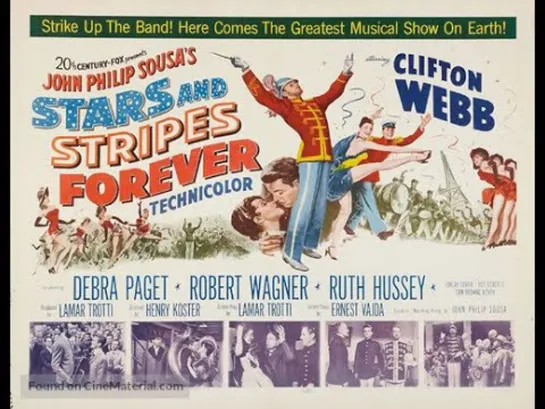 Stars And Stripes Forever (1952) -720p- Clifton Webb, Debra Paget, Robert Wagner, Ruth Hussey