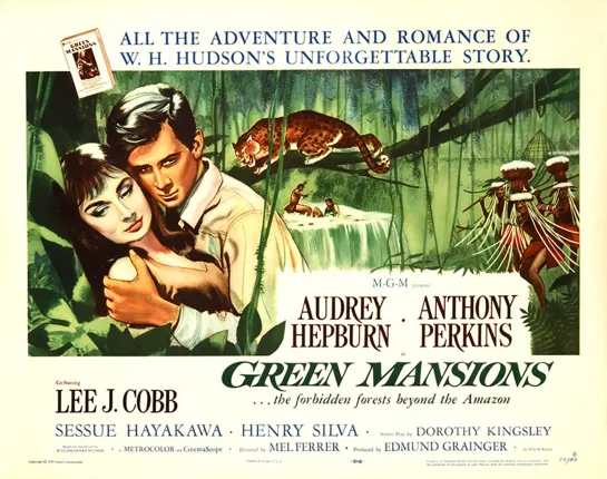 Green Mansions (1959) -1080p- Audrey Hepburn, Anthony Perkins, Lee J. Cobb, Sessue Hayakawa