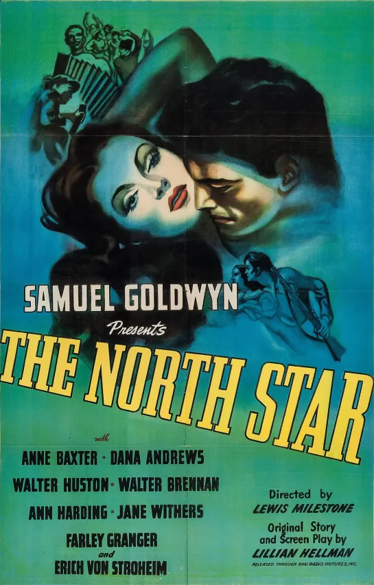 The North Star (1943) -720p- Anne Baxter, Dana Andrews, Walter Huston, Walter Brennan