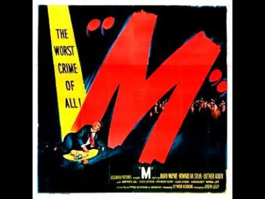 M (1951) -720p- David Wayne, Howard Da Silva, Martin Gabel, Raymond Burr