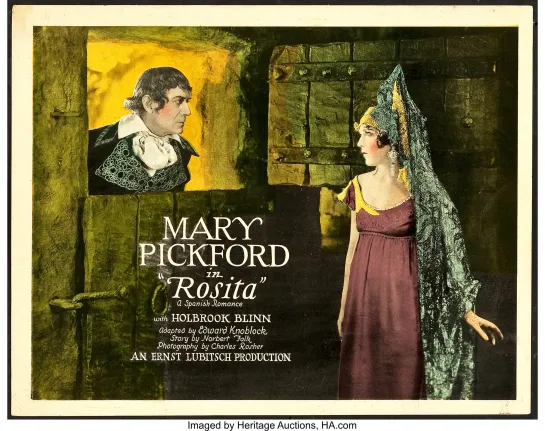 Rosita (1923) -Silent- Mary Pickford, Holbrook Blinn, Irene Rich, George Walsh