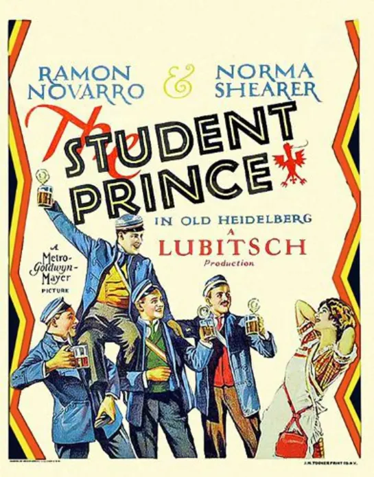 The Student Prince in Old Heidelberg (1927) -Silent- -720p- Ramón Novarro, Norma Shearer, Jean Hersholt