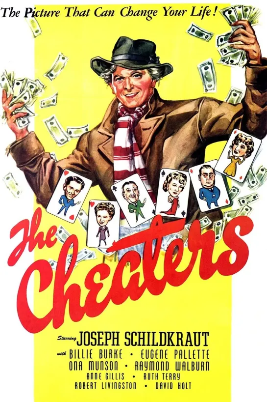 The Cheaters (1945) -720p- Joseph Schildkraut, Billie Burke, Eugene Pallette, Ona Munson