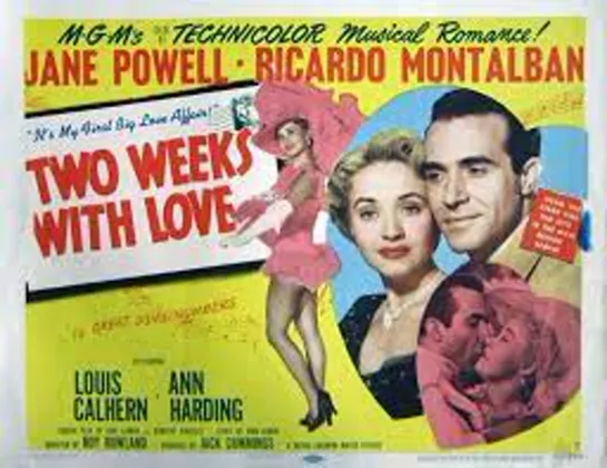 Two Weeks With Love (1950) -720p- Jane Powell, Ricardo Montalban, Louis Calhern, Ann Harding, Debbie Reynolds