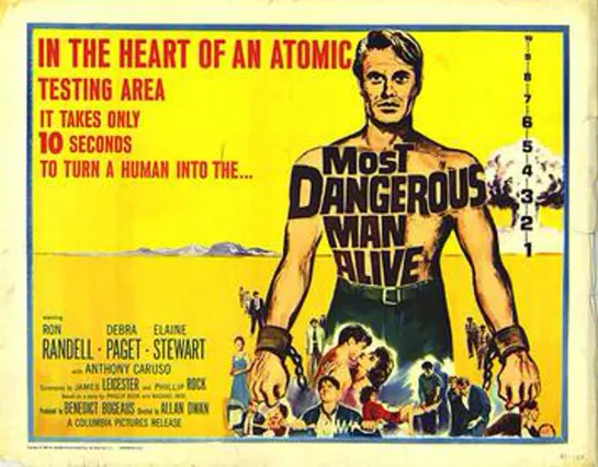 Most Dangerous Man Alive (1961) Ron Randell, Debra Paget, Elaine Stewart, Anthony Caruso