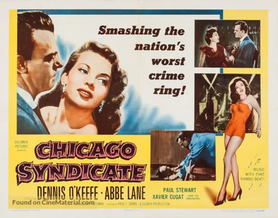 Chicago Syndicate (1955) -720p- Dennis O'Keefe, Abbe Lane, Paul Stewart