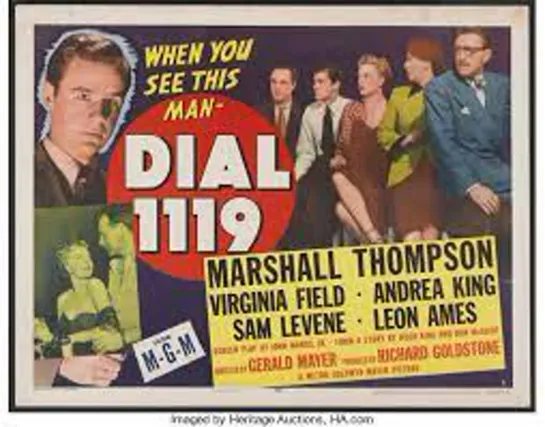 Dial 1119 (1950) -720p- Marshall Thompson, Virginia Field, Andrea King