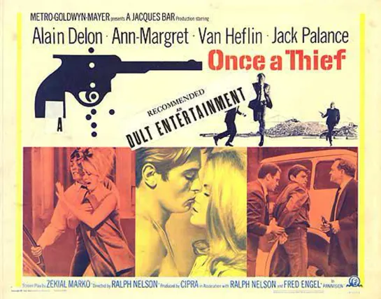 Once a Thief (1965) -720p- Alain Delon, Ann-Margret, Van Heflin, Jack Palance