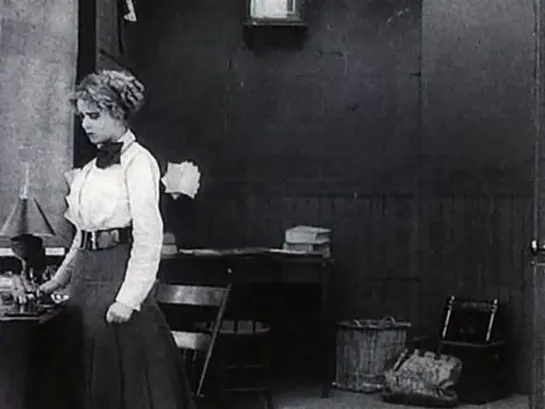 1911 - Телеграфистка из Лоундэйла  - The Lonedale Operator (D.W. Griffith) [DIVX 720p]