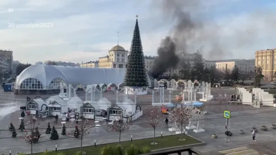 Украина нанесла удар по центру Белгорода