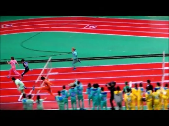 [FANCAM] [28.01.2013] MinHyuk Winning 'Hurdles' @ Idol Sports Championship