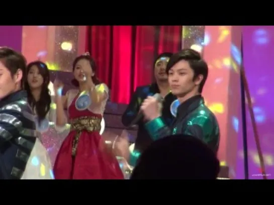 [FANCAM] [29.01.2013] SungJae Focus 'Father'  & 'Father's Youth' @ KBS Lunar Year Battle! Idol Gayo