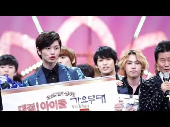 [FANCAM] 29.01.2013 Sungjae Focus @ KBS Lunar Year Battle Idol Gayo Stage