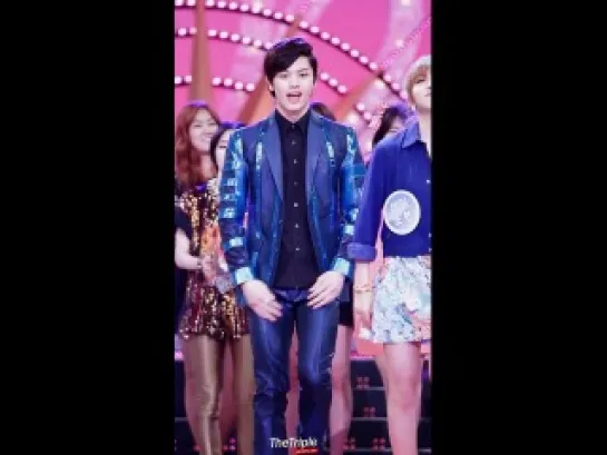 [FANCAM] 29.01.2013 SungJae Focus @ KBS Lunar Year Battle! Idol Gayo Stage