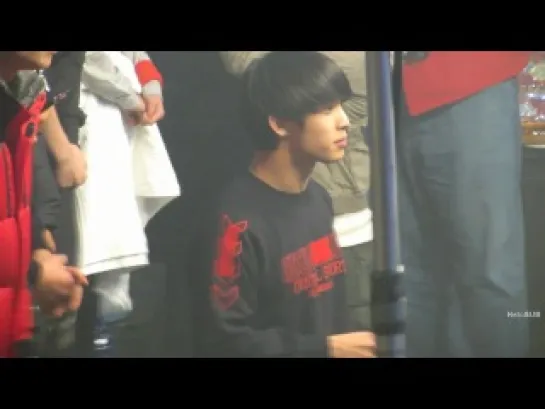 [FANCAM][17.01.13] Hyunsik @ Dream Team (Recording)