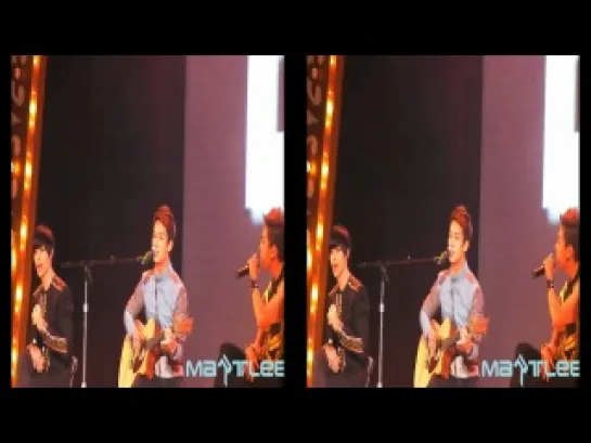 [FANCAM] [12.04.07] Ilhoon, Sungjae, Hyunshik - Officially Missing You (Tamia Cover)