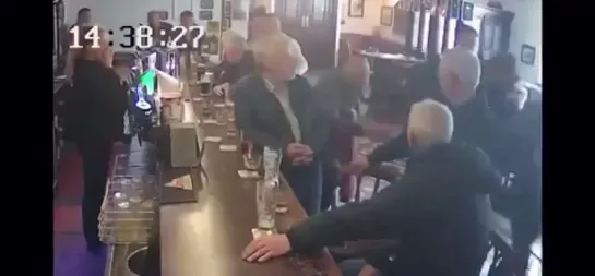 Conor McGregor Punching Old Man