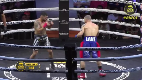 Bare Knuckle Fighting Championship 4: Julian Lane vs Leonard Garcia