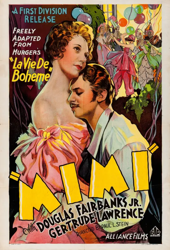 Mimi (1935) -720p- Douglas Fairbanks Jr., Gertrude Lawrence and Diana Napier