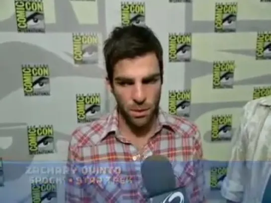 Zachary Quinto-JJ Abrams Interview SDCC2007