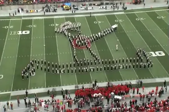 Ohio State Band Moon Walk