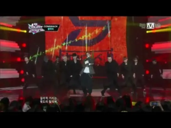 121018 Block B - Nillili Mambo on M!Countdown