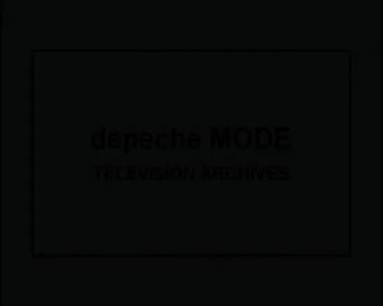 Depeche Mode - Television Archives 1985-2 (teaser)